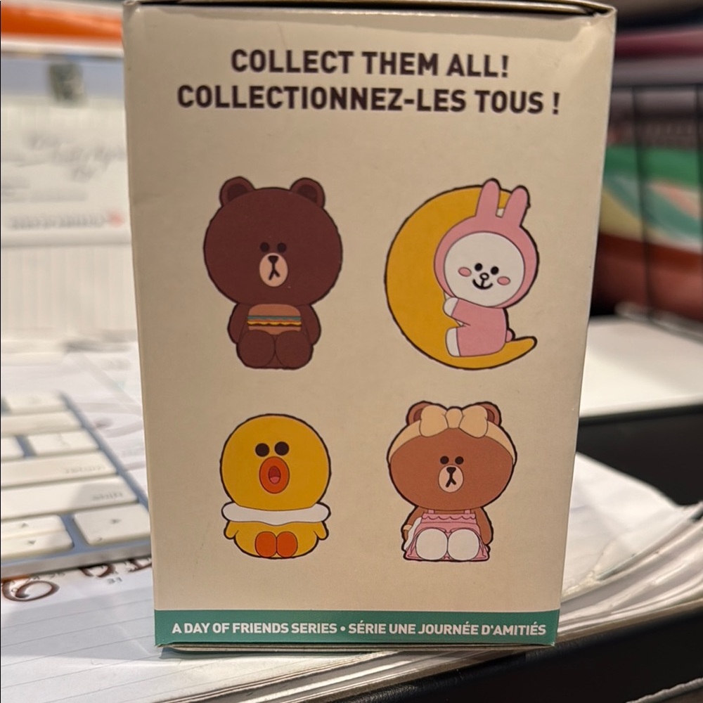 Line Friends Keychain Box unopened -6 boxes total - Picture 7 of 7